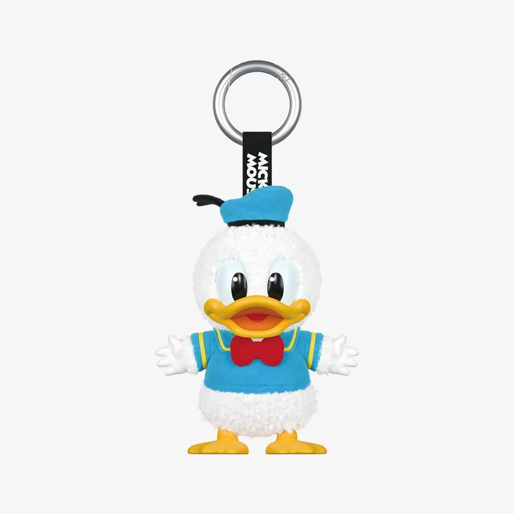 Pop Mart Disney Mickey Family Cute Together Donald Duck Plush Pendant Keychain